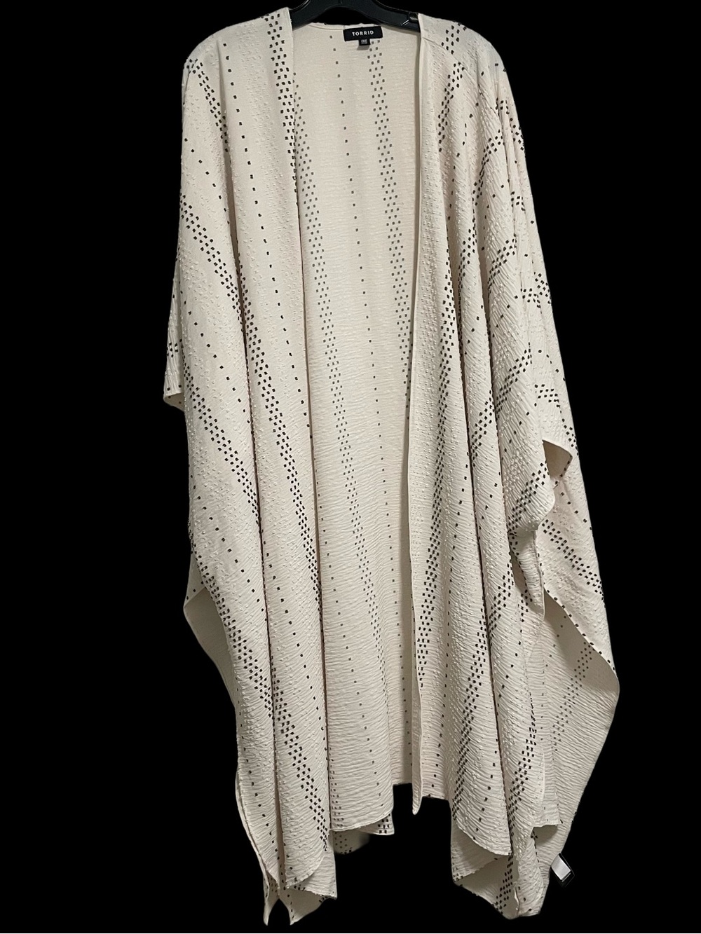 torrid along Draped Cardigan in Cream